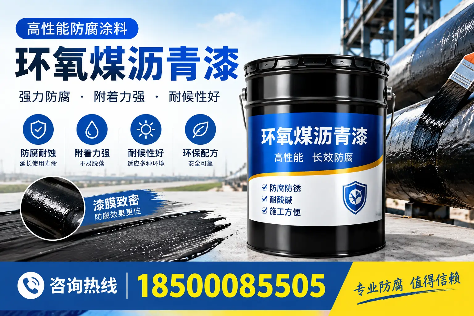 环氧煤沥青漆使用中的常见问题解答,遵义用户必看